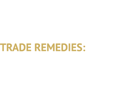 TRADE REMEDIES: