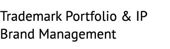 Trademark Portfolio & IP Brand Management
