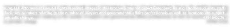 Greenberg Traurig is a service mark and trade name of Greenberg Traurig, LLP and Greenberg Traurig, P.A. ©2026 Greenb...