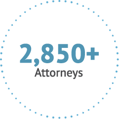 2,850+ Attorneys 